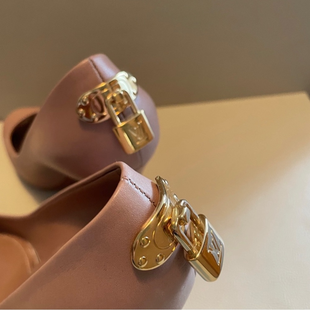 Authentic Louis Vuitton Pink Patent LeatherOh really! Peep Toe Pumps Size38.5 - Picture 8 of 17
